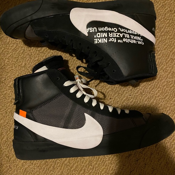 Off-White Shoes - Size 10.5 Off-White Nike Blazers “Grim Reaper”